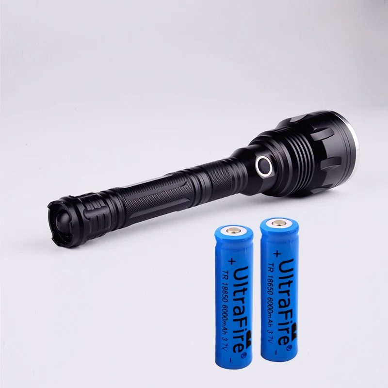 30W 3PCS XM-L2 U2 LED Super Bright Rechargeable 50000 Lumen Flashlight
