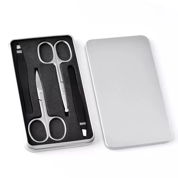 Germany Curved Beauty Trim Scissors for Facial Hair,Manicure Nail Cuticle,Mustache,Eyebrow,Eyelash Extensions,Nose,Ear,Dry Skin