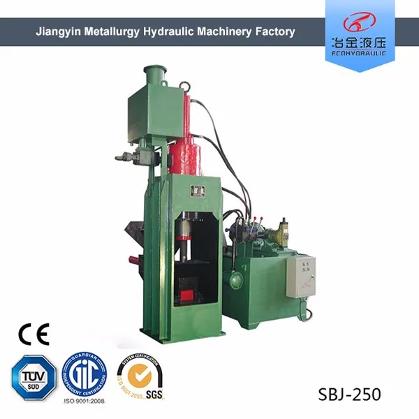 Высокой плотности чугуна брикетирования прессы