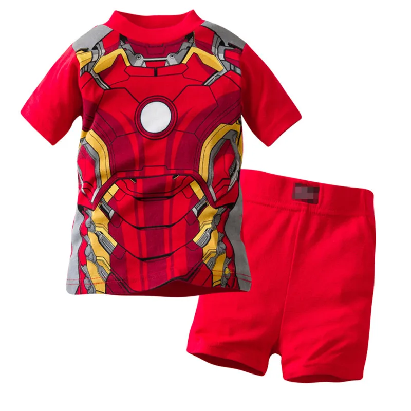 2T 7T High Quality Cotton Baby Boy Kids Toddler Children Suits Clothing Clothes Set 2pcs Baby