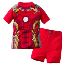 2T 7T High Quality Cotton Baby Boy Kids Toddler Children Suits Clothing Clothes Set 2pcs Baby