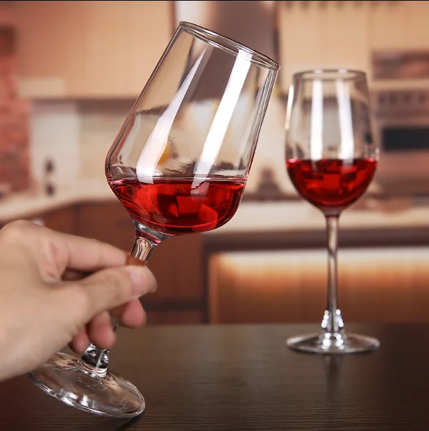 Factory Hot Sale Clear Drinking Glass Goblet White wine glass goblet glass