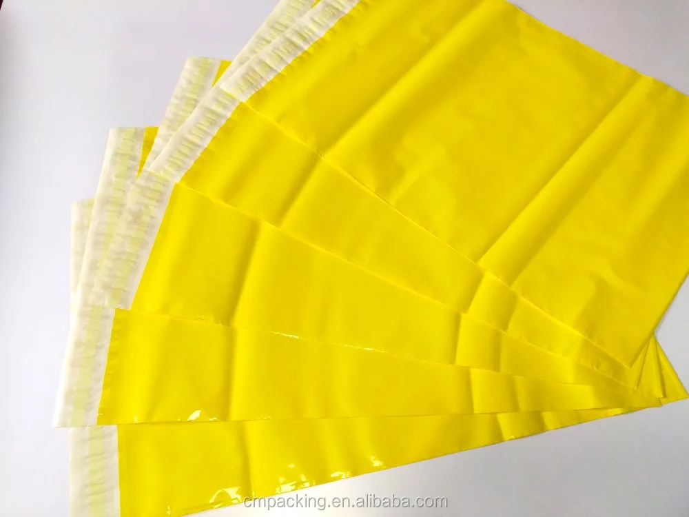 Custom courier plastic bags for packing T-shirt