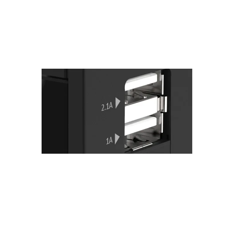 4 in 1 Built-in Multiple Plugs Universal  USB Travel Adapter Accept 100V to 250V Reach Compatible