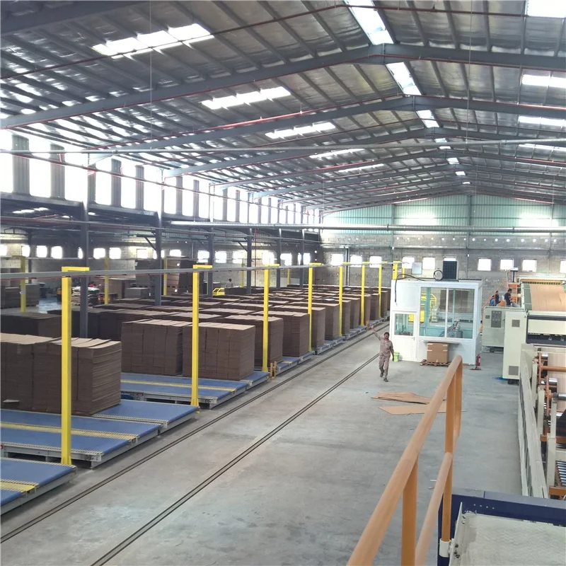 RGV Auto Cardboard Logistics and Storage System for Carton Box Making Finishing Line | Bar Code Info