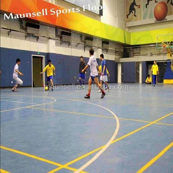 futsal and soccer football court used professional anti-slip pp puzzle lock sports floor