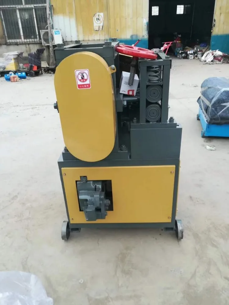 Factory direct selling Scrap steel bar straightening and cutting machine