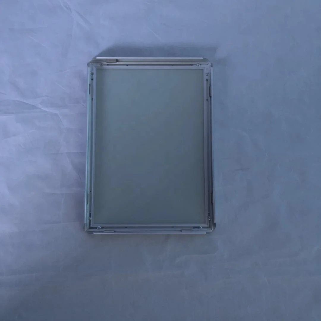 Настенный дисплей, рекламная защелкивающаяся рамка/алюминиевая рамка для супермаркета/рамка для постера