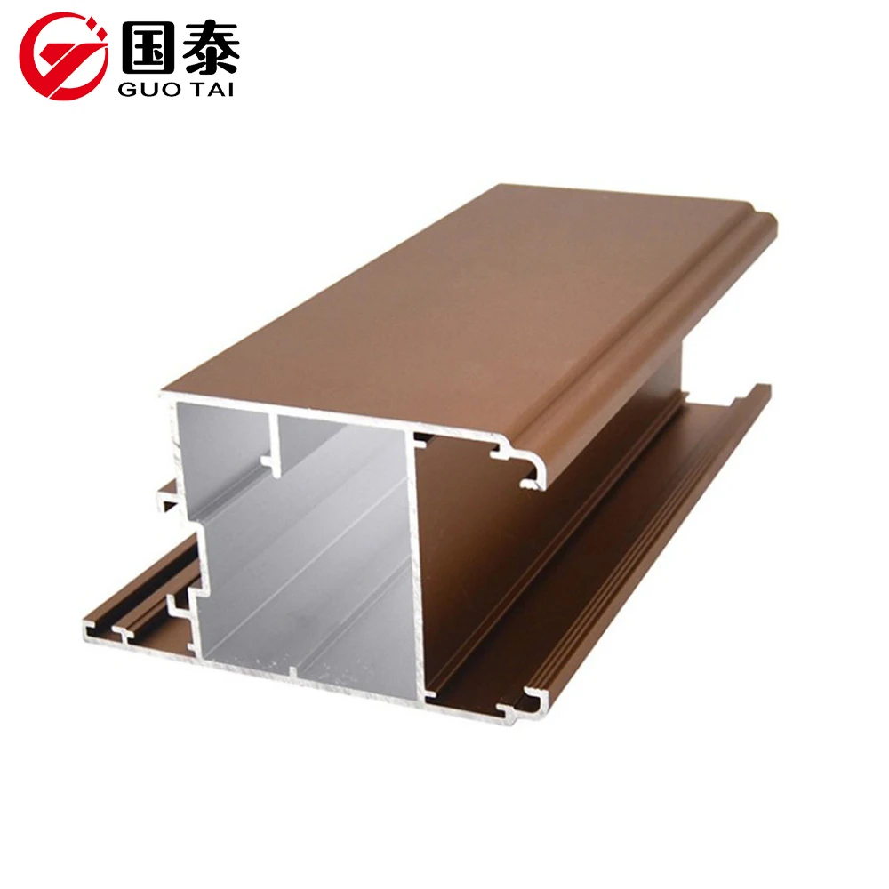 High quality aluminum glass door and window profiles aluminum trailer profiles