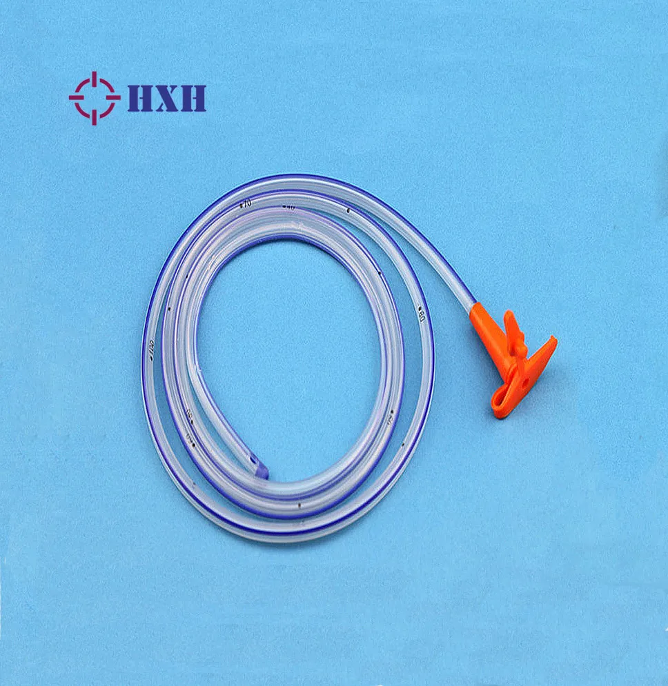 Производство, распродажа, силиконовая трубка для желудка, Назогастральная трубка, катетер для кормления