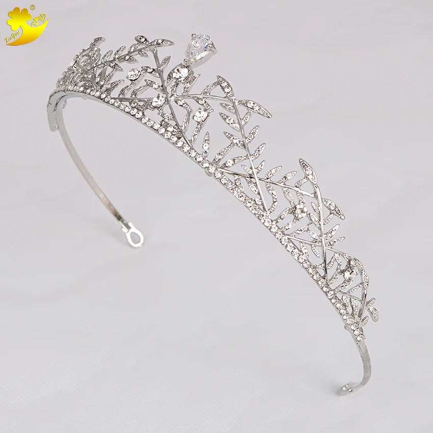 Fashionable rhinestone crystal wedding bridal hair jewelry women hair accessories