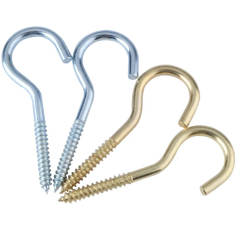 Sandingsheng customized L shaped metal wire right angle wood screw hook