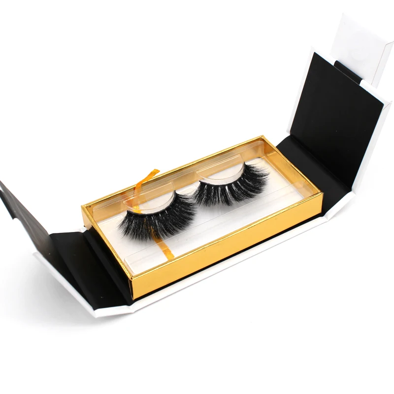 
Hot selling custom packaging mink 3d lashes eyelashes package box with low price 