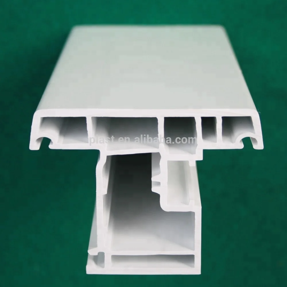 HSP60-09T Huazhijie high quality pvc plastic profiles for windows and doors