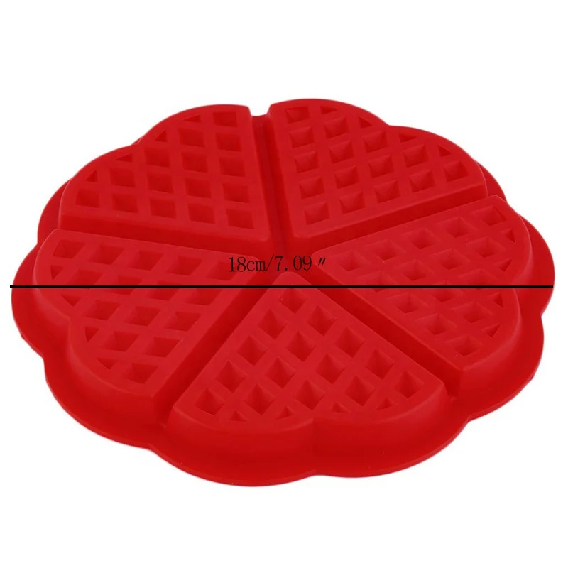 
New product Heart Shaped Silicone Birthday Cake Model and Plastic Material and Cake Tools Type Fondant Tools 