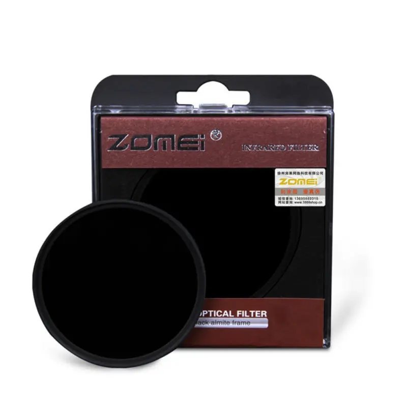 Zomei 77mm 680nm 720nm 760nm 850nm 950nm Infrared IR filter for DSLR camer lens filter Infrared filter