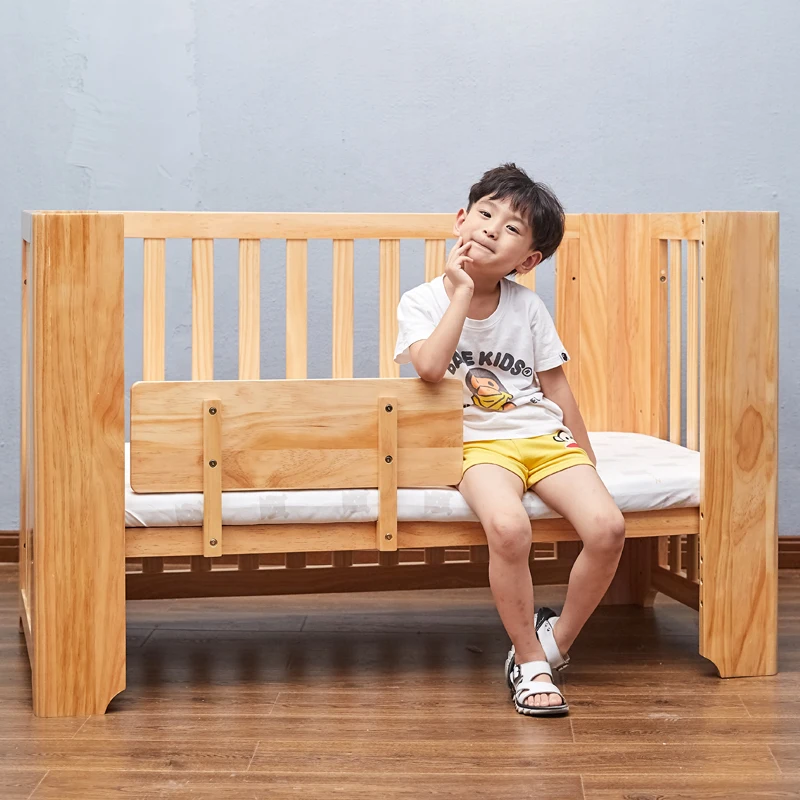 Housbay 4 IN 1 GROW UP BABY BED Wooden Baby Crib