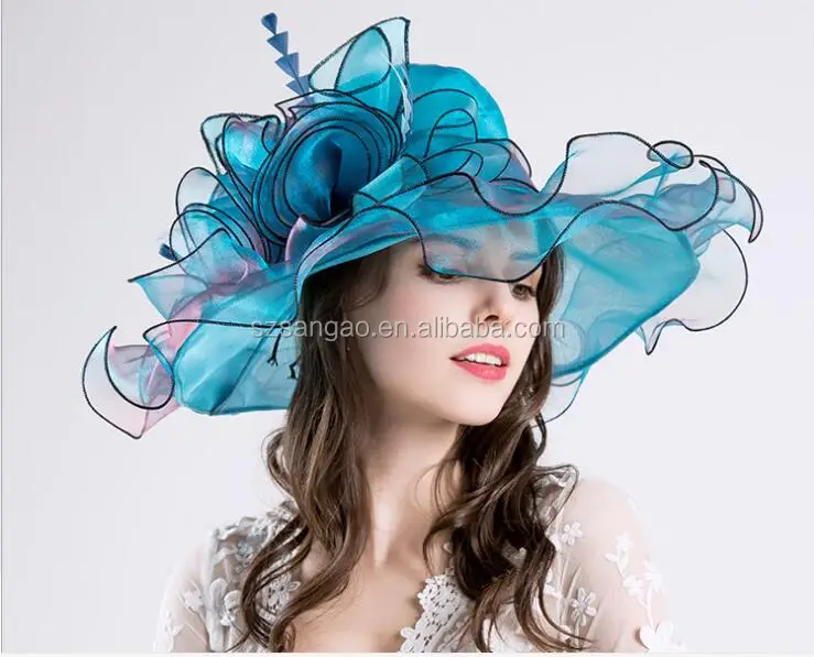 wholesale floppy church wedding hats for women or ladies
