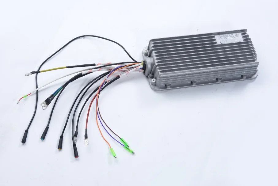 
60v 2000w dc brushless motor two speed rear alxe controller for 2000kg cargo three wheel 