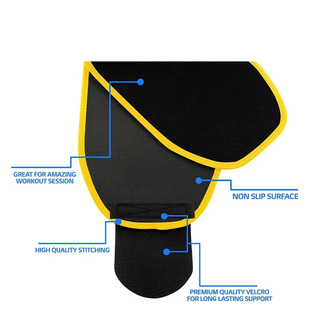 Waist Trainer Belt Belly Fat Burn Waist Trimmer Back Support Waist Slimming Belt