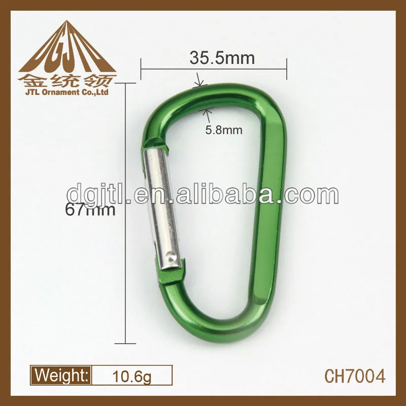 мода металла хороший горячий продавать 67mm karabiner крюк
