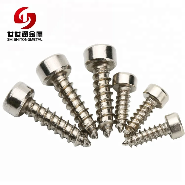 Steel Self Tapping Screw Hexagon Socket Allen Head Cap Screw