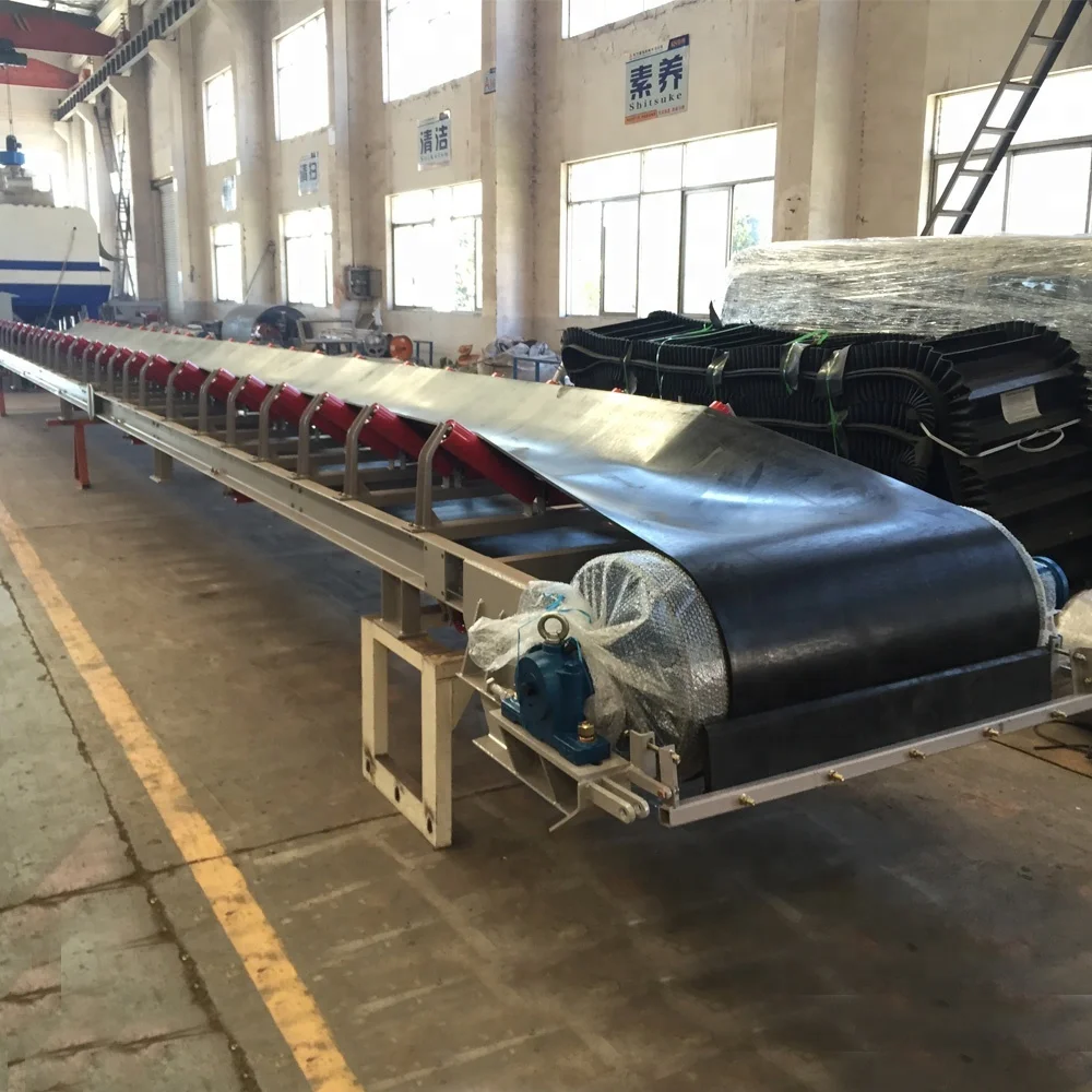 China Good Price Hopper Belt Conveyor for Coal Mine