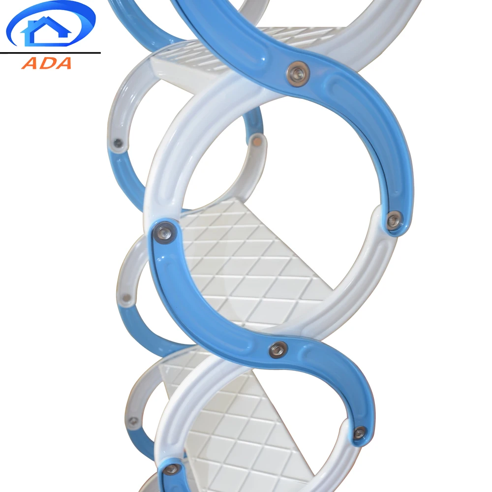 Carbon Steel Material Manual Adjustable Access Ladders To Attic