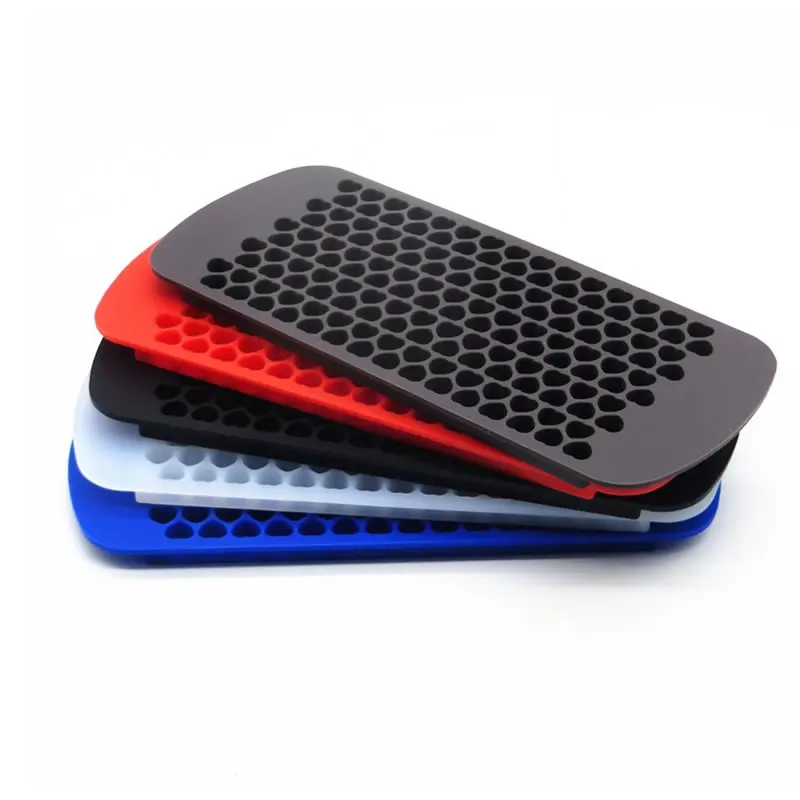 BPA Free Silicone Ice Cube Mold 150 Mini Heart Shape Ice Cube Tray Frozen Cube