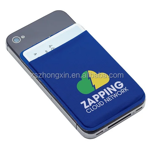 3m sticker silicone smart wallet,silicone card holder ,personalized cell phone mobile 3m sticky smart pocket