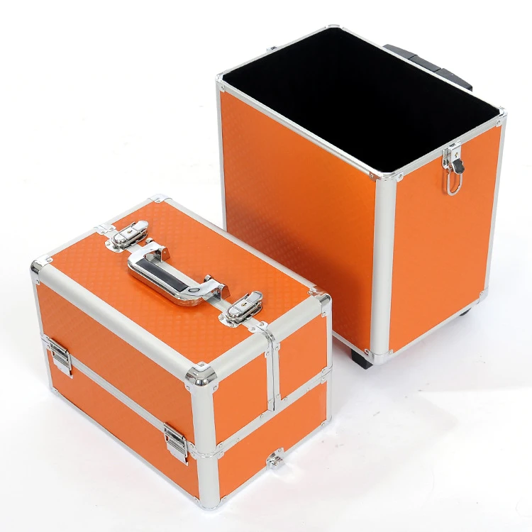 
aluminum funny custom wheel eminent plastic jewelry suitcase 