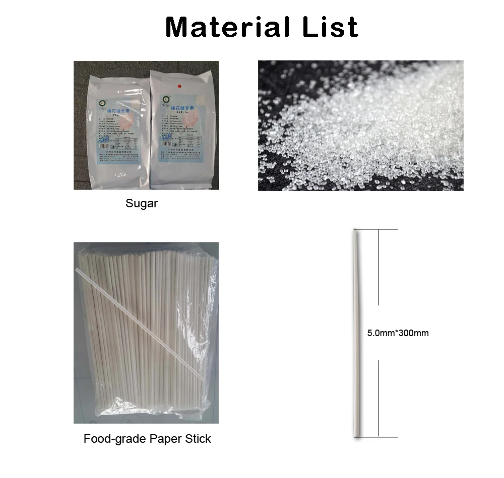 Guangzhou Candy newest product automatic cotton candy making machine commercial candy floss machine