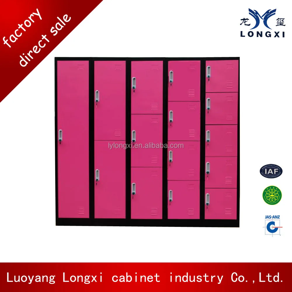 
school furniture cheap 4door steel or iron wardrobe design/ space saving 4door employee storage cabinet small metal locker 