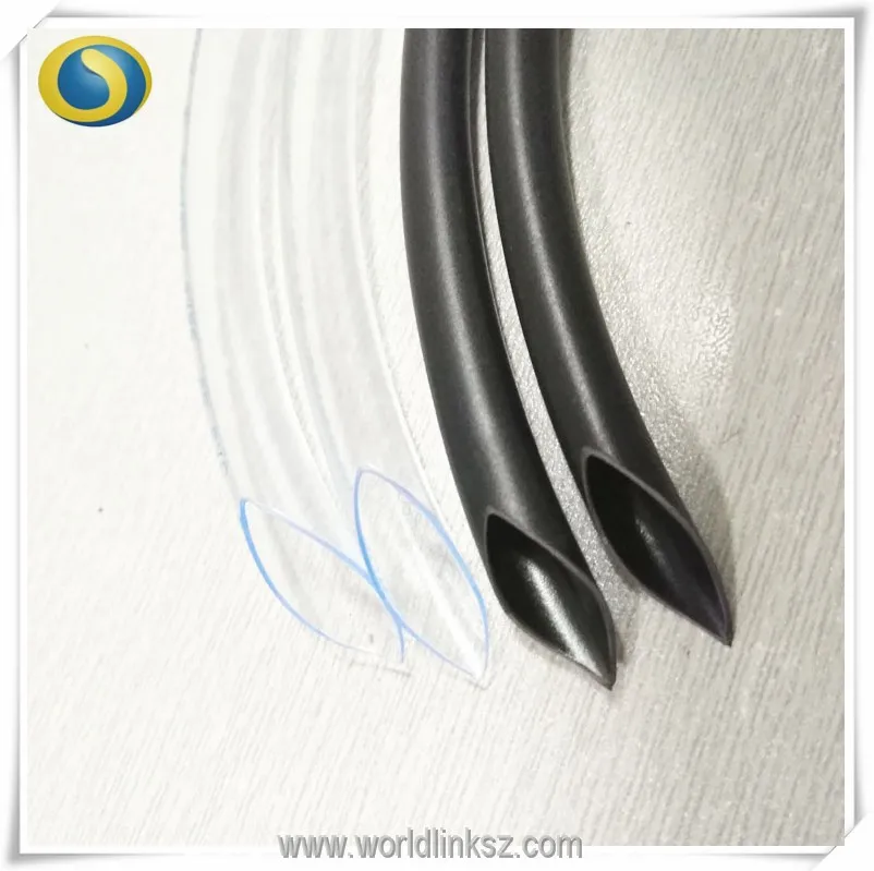 Flexible plastic pvc tube transparent