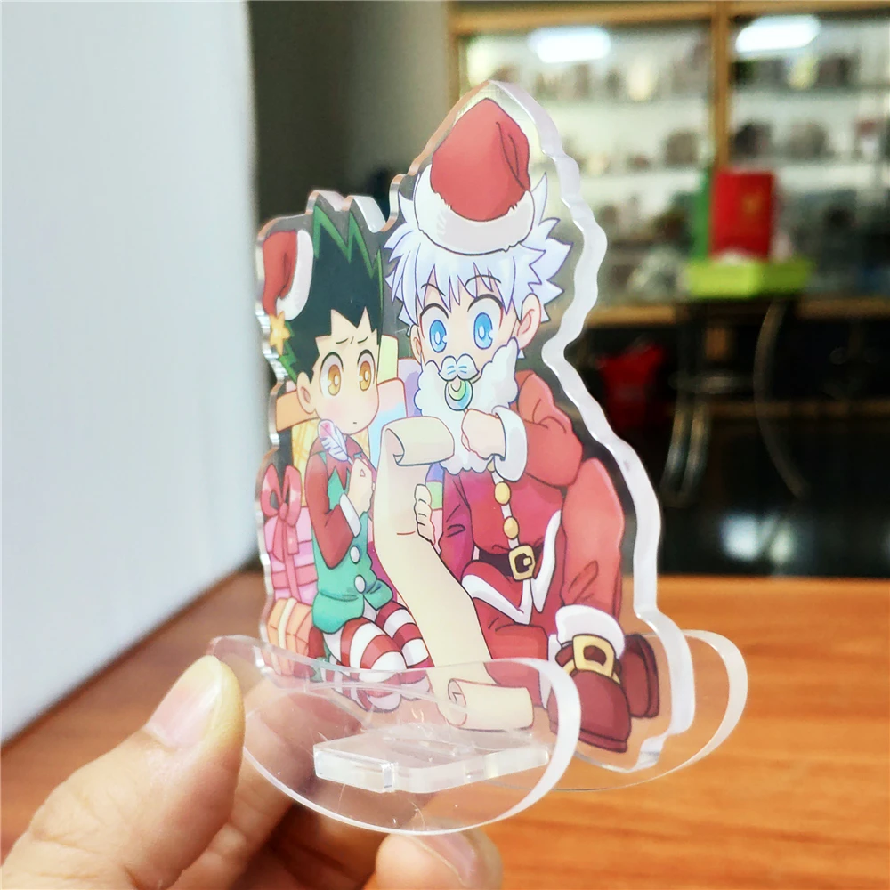 
Free Sample CMYK Custom Acrylic Keychain Anime Acrylic Standee 2D Action Figure 