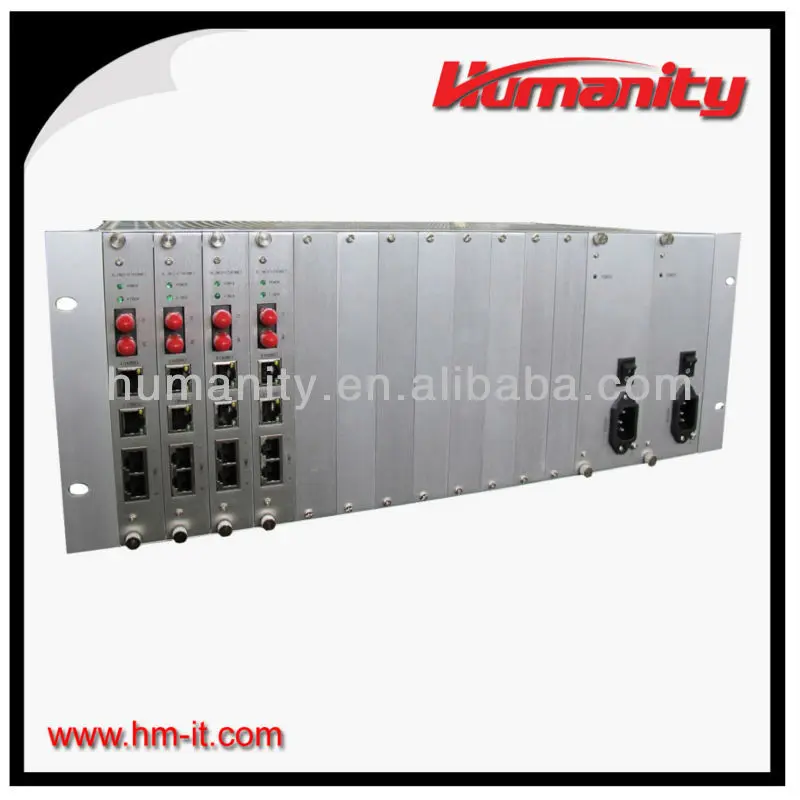 Pcm мультиплексоре 1-96 каналов fxs fxo над волокна шасси