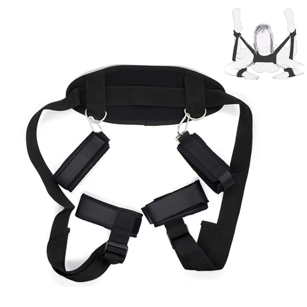 Chinese bondage slave handcuff foot cuff bdsm sex toys