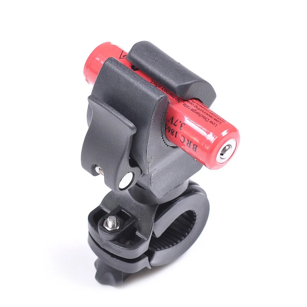 
Wholesale universal bicycle light clip flashlight lamp clip 360 degree rotating flashlight clip equipment bike accessories 