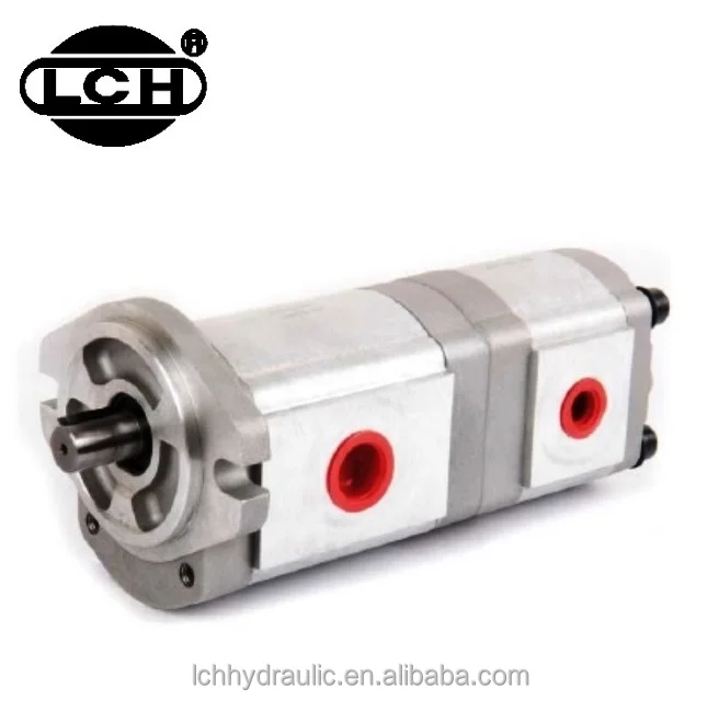 LCH mini forklift truck tandem hydraulic double gear oil pump