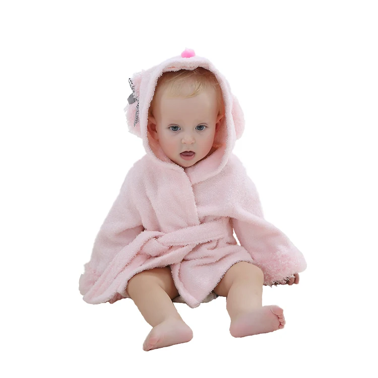 
Wholesale lovely baby cotton bathrobe costume baby clothes kids sheep animal overall longsleeve hooded baby rompers jumpsuit 