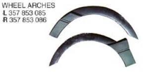OEM 357 853 085/086 FOR V.W PASSAT B3 88-92 Auto Car wheel arches