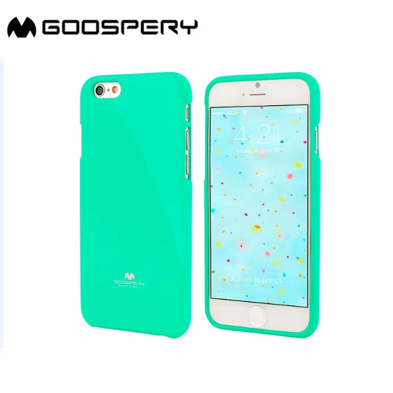 
Mercury soft jelly mobile phone case for iphone for samsung 