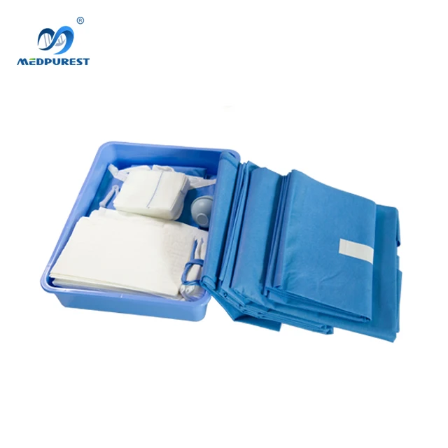 Disposable competitive sterile surgical caesarean pack/obstetric set