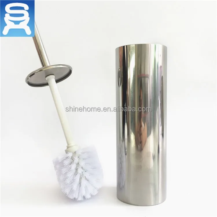 
Stainless steel Toilet brush and holder set 