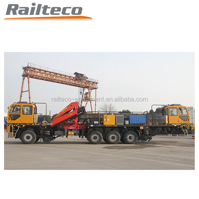 Рельсовый дорожный автомобиль для прицепа/крана/обслуживания