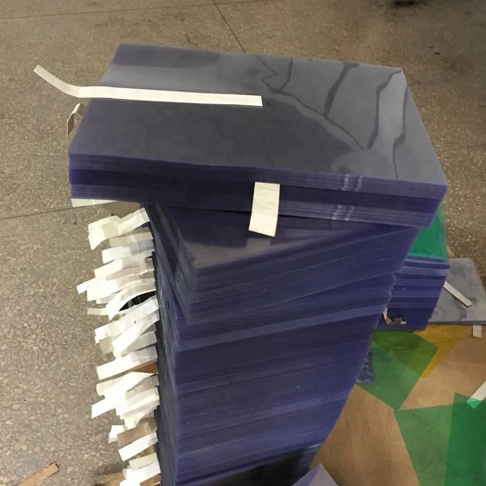 A4 Size hard and clear plastic sheet pvc binding cover