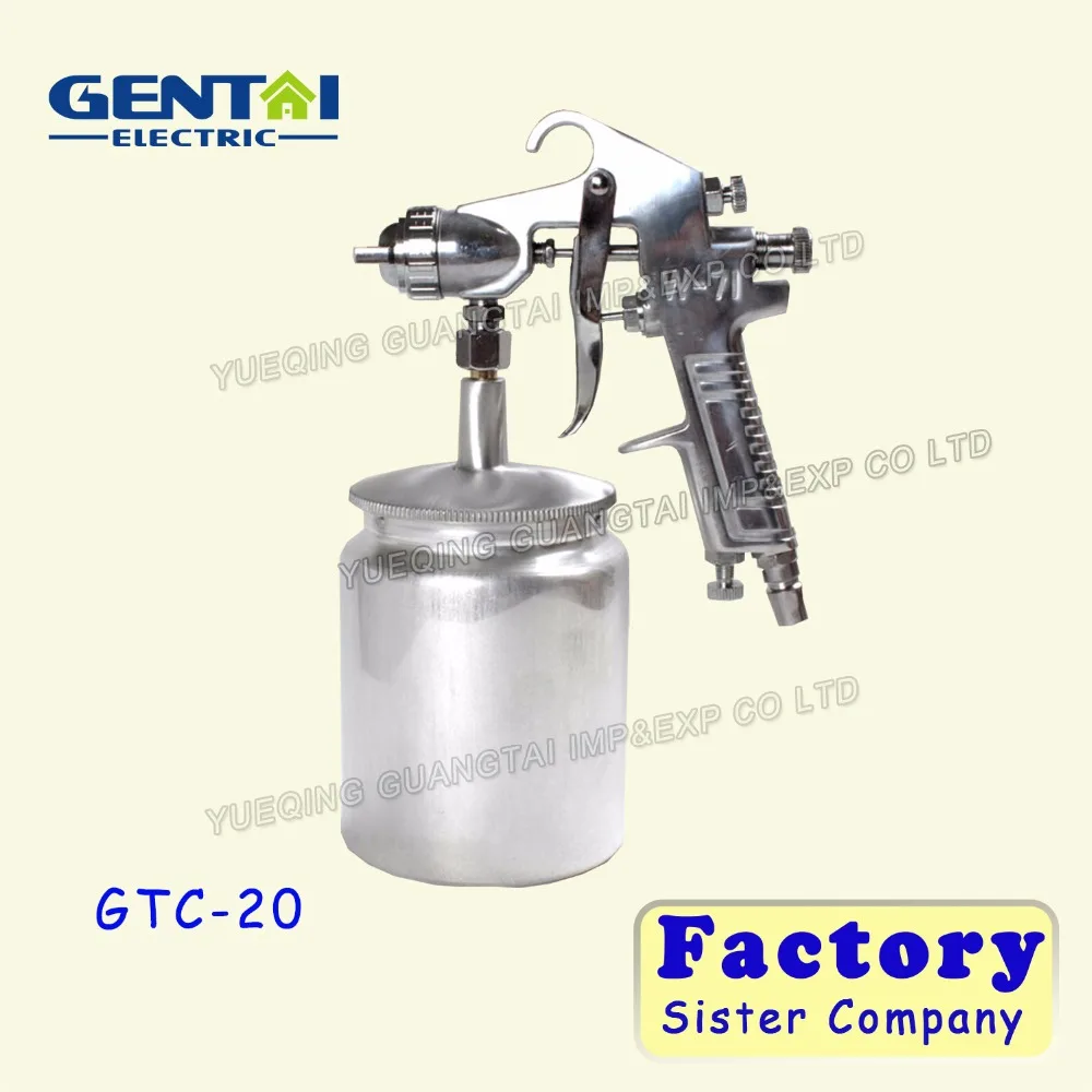  High Efficient Pneumatic Aluminum Pressure Hopper Air Paint Spray