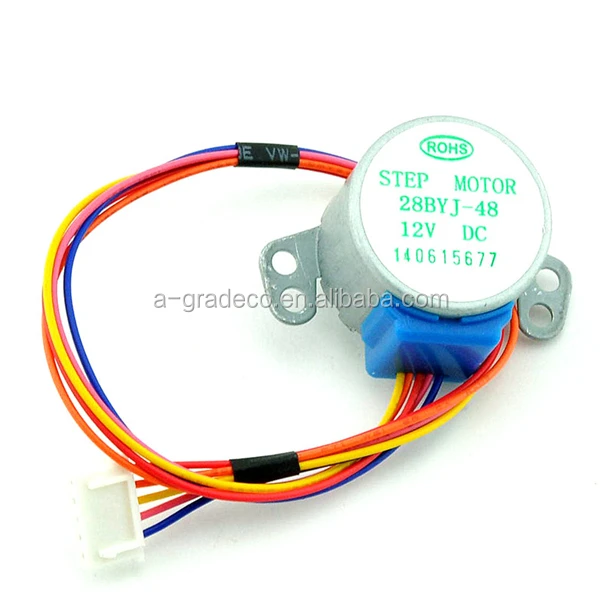28BYJ-48-12V DC 12V 4 5 проводов снижение steppper мотор-редуктор шагового