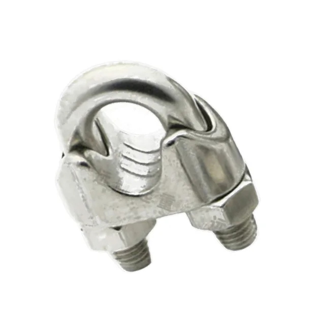 Made in Jiangsu manufacture ss316/A4 stainless steel cable clamps for 16mm wire rope