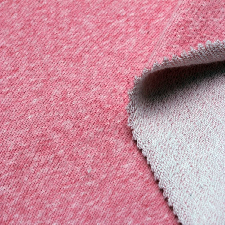 
2021 High quality 60%cotton 40%polyester french terry fleece fabric 